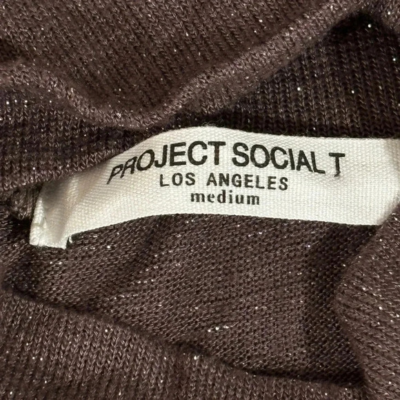 Project Social Tee Metallic Shirt - Picture 3 of 4